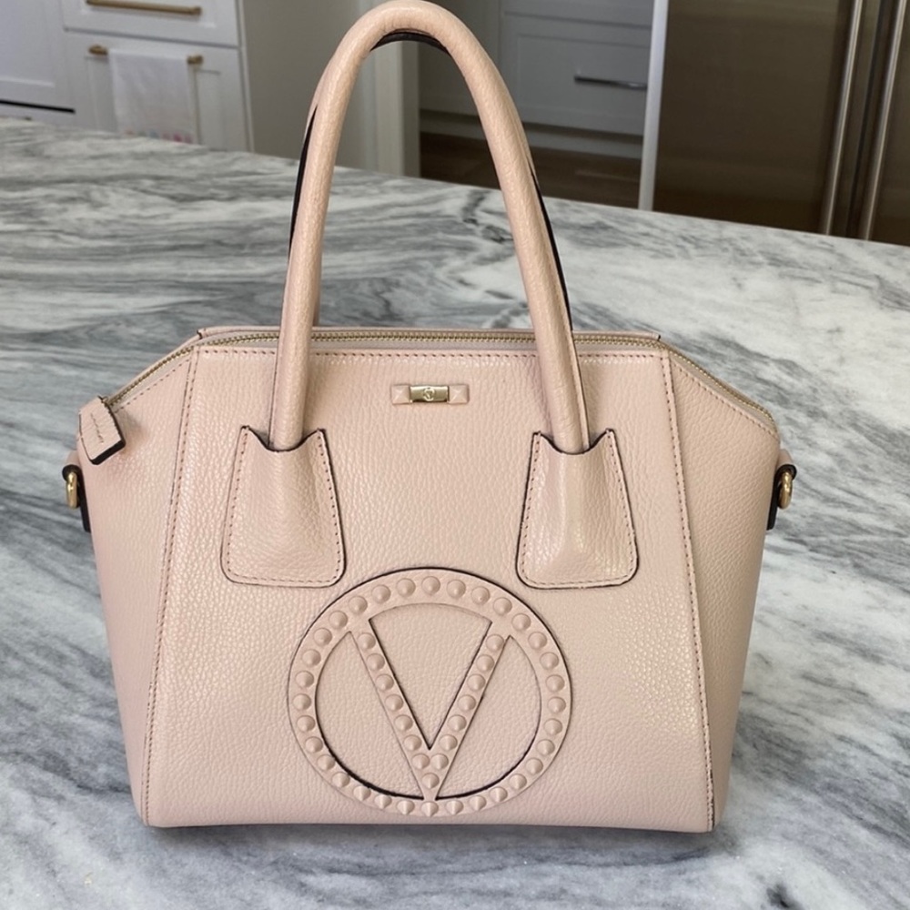 VALENTINO nude handbag with crossbody strap